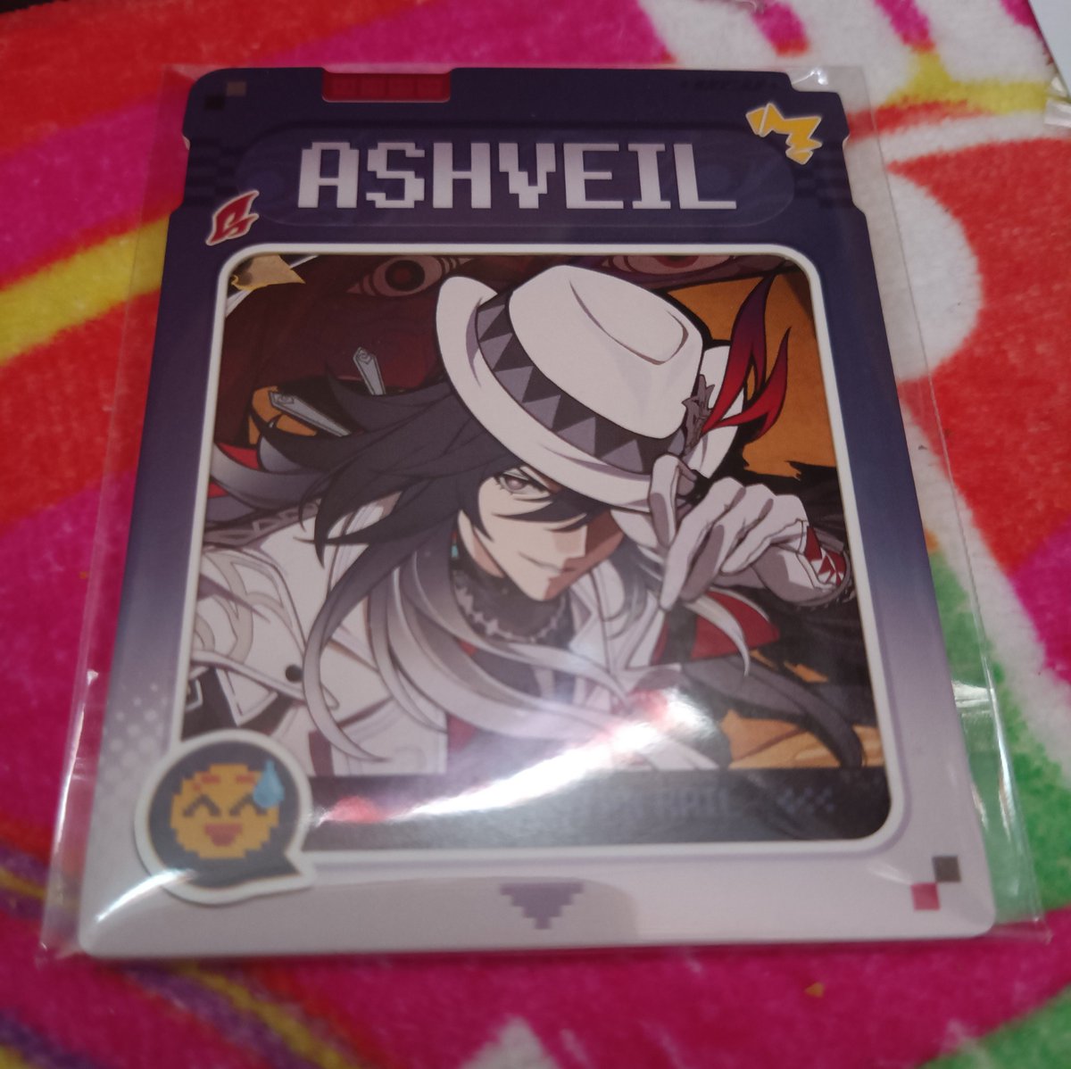 niirue's tweet photo. Ada yang mau tuker freebies HSR Hoyofest Ashveil ke Blade please? 🥺

Prefer mail shipping, udah trauma ke hoyofest d1 🙏🤧

#WTT  #HoyoFESTID  #HoyoFEST2026 https://t.co/PKWZPNXzds