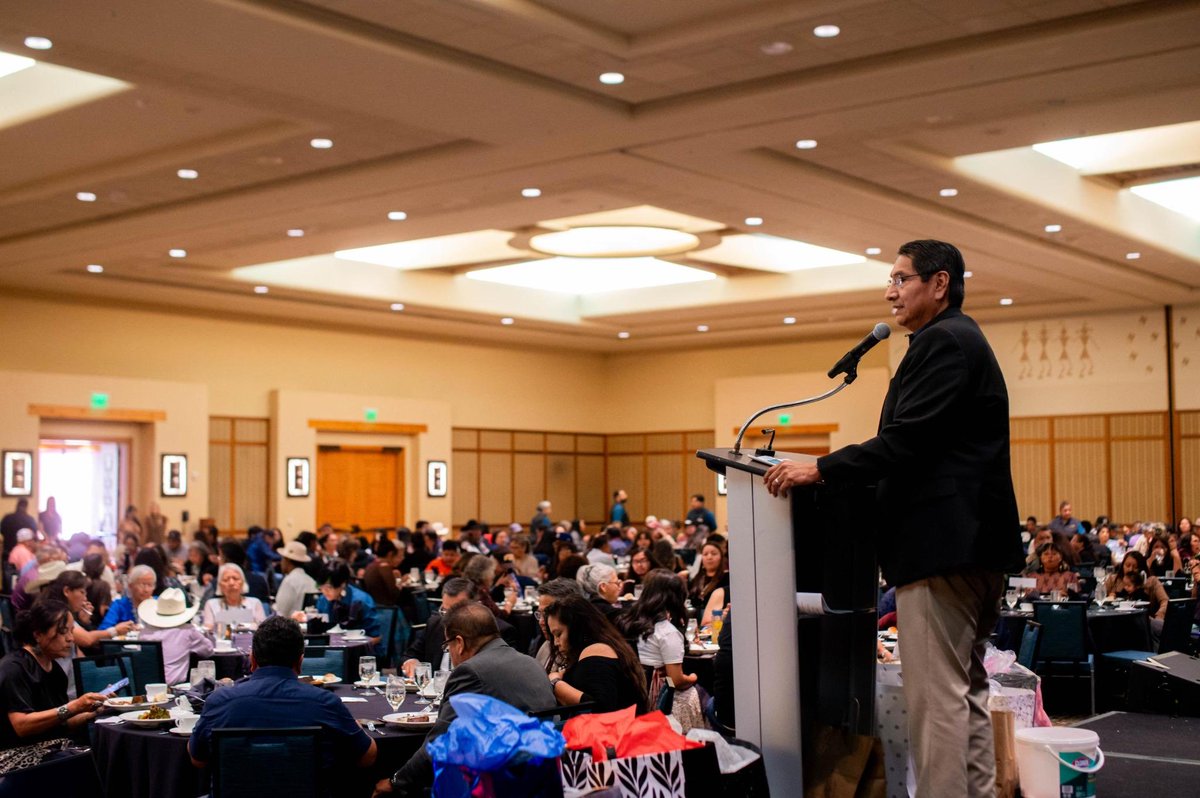 NezForAZ's tweet photo. I was honored to speak at the annual Navajo Housing Authority Service Awards. Housing isn’t a partisan issue. We need to invest in housing organizations to expand access for all Arizonans. I will continue supporting commonsense solutions. Congratulations to those awarded tonight! https://t.co/A6jsQKZgg6