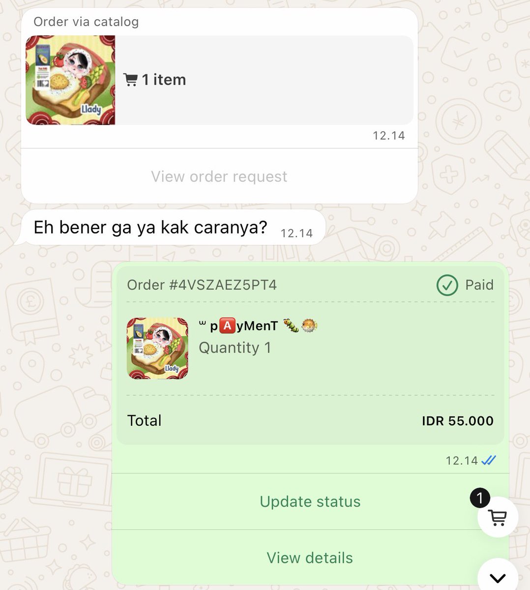 ladycntil's tweet photo. SUKA BGTTT SAMA FITUR WABIS YG INIII, KAYAK MAIN BELANJA-BELANJAAN 😭😭🫶🏻🫶🏻 https://t.co/E5JZjbeXgQ