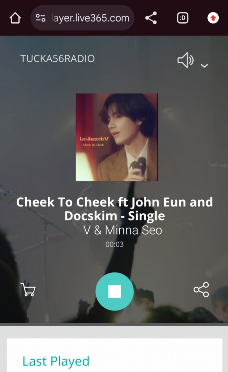 TaeKook_Radio's tweet photo. #CheekToCheek Cover by #V &amp; #MinnaSeo on @RadioTucka56 https://t.co/RMMuNkpk6b