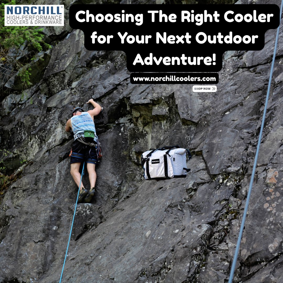 NorchillCoolers's tweet photo. Choosing The Right Cooler for Your Next Outdoor Adventure!

Order Here - https://t.co/CViNC3jDP4

Weather You are planning for #Camping, #Hiking, #Climbing, #Roping, #Picnic, #OutdoorParty. Our dual temp insulation system will keep your food &amp; drinks Hot/Cold for a long day all. https://t.co/iAS9s4NFTa