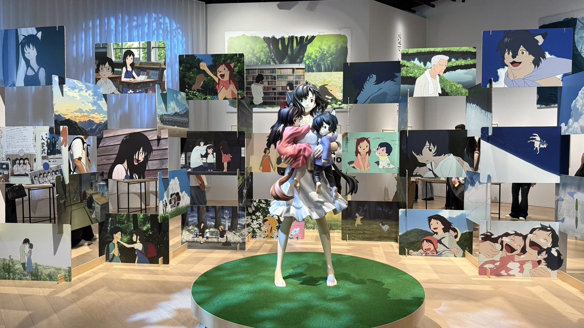 orangejam17_d5's tweet photo. 細田守展楽しかった👊💕 https://t.co/pvFyJfqRyB