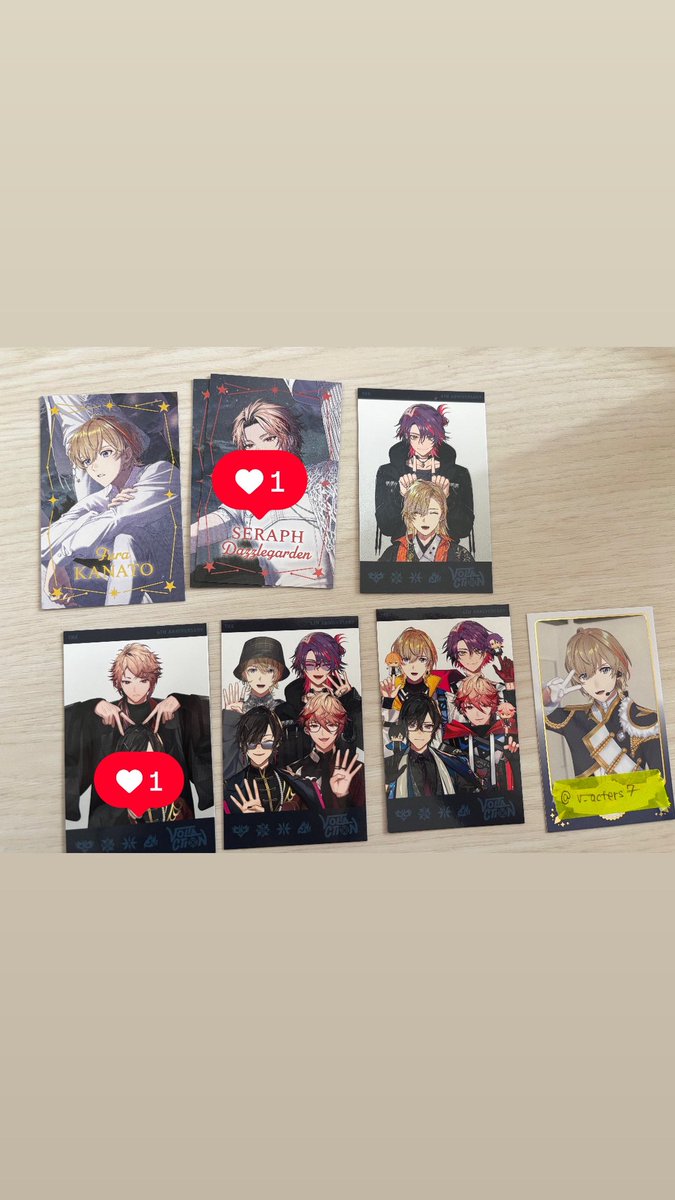 v_acters7's tweet photo. @TrhkIcha 画像こちらです。♥️14:28 https://t.co/FmYqx3fcqB