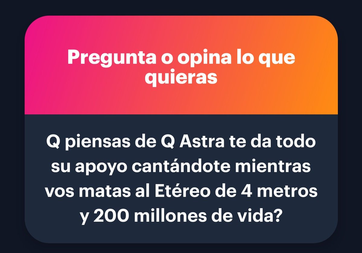 Eve_Chev07's tweet photo. Pos chad no?

Unas canciones y un aturdidor es todo lo que necesito para terminar el trabajo, o al menos intentarlo 👍 https://t.co/ipDw2moHmC