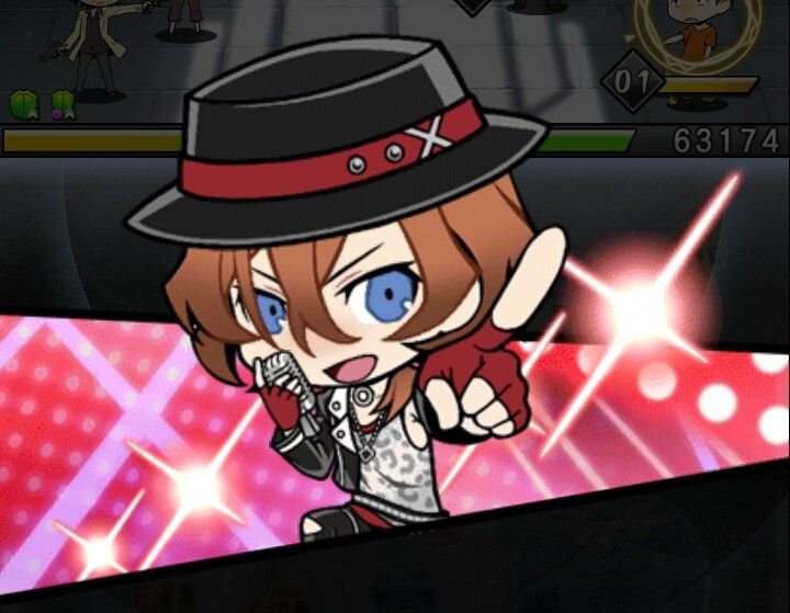 dazchuian's tweet photo. goodbye to the rockstar chuuya cards you will be very missed. https://t.co/ctB2s2Mhkm