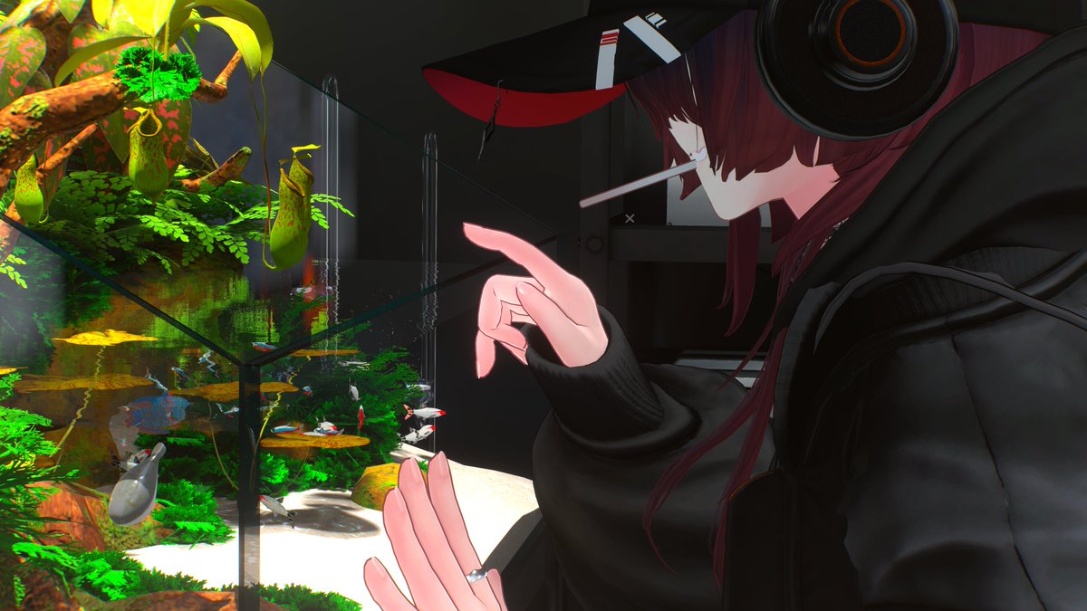 POTATOVR45's tweet photo. VRのWi-Fi繋がんない問題解決したから記念に写真撮った！
#VRChat #DELTAFLAIR #VRC_VERMILION https://t.co/yrKa2Z6O8r