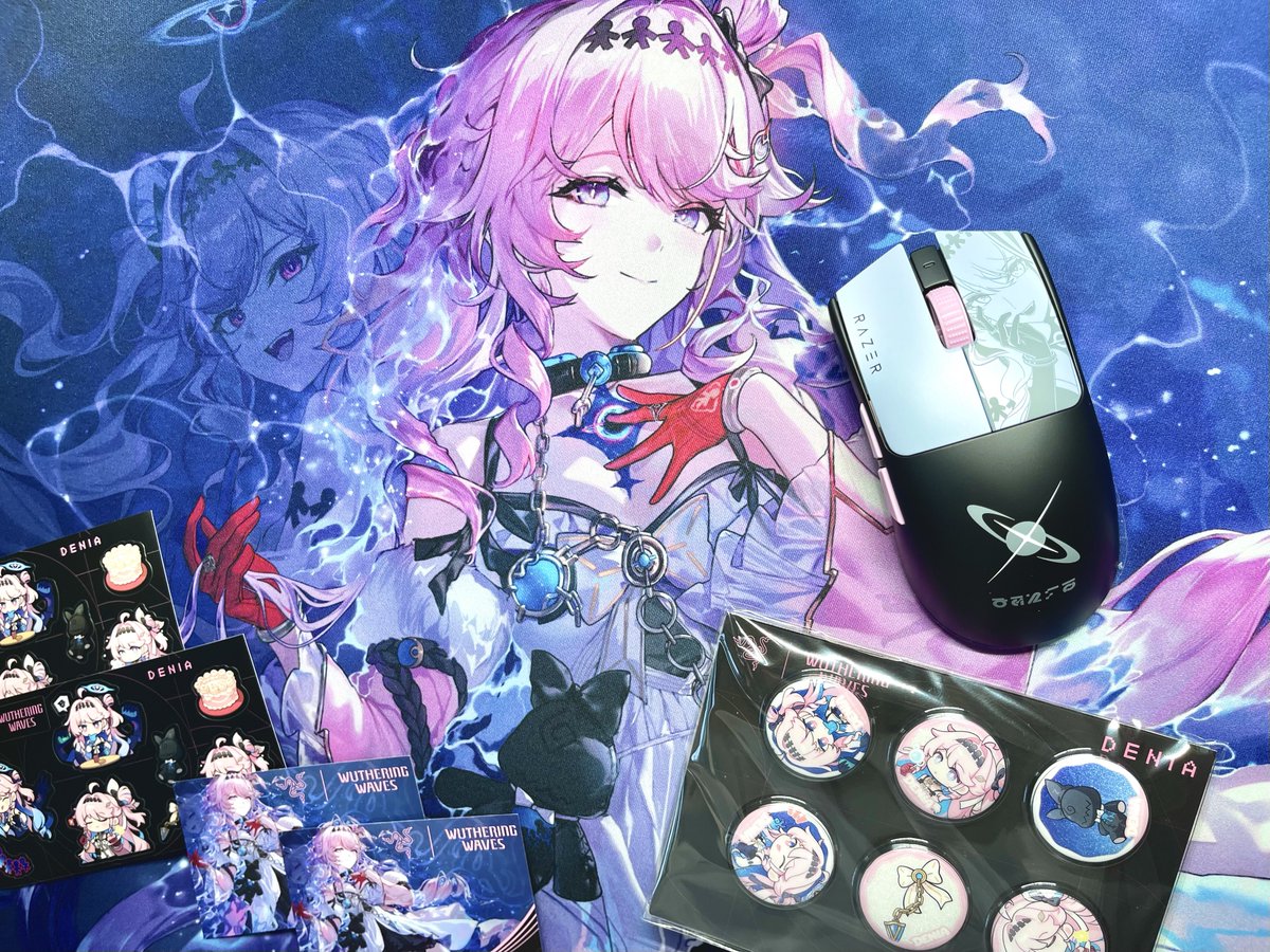 ⋱＼ Razer✖️鳴潮コレクション／⋰ ダーニャデザインかわいい.ᐟ