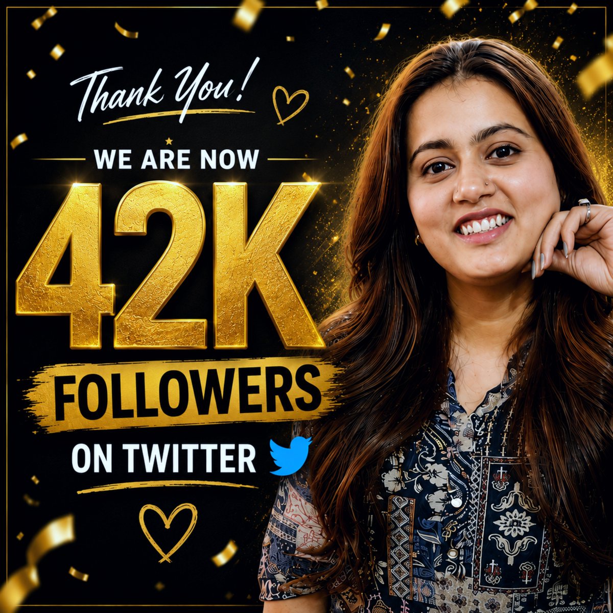bindass_ladki's tweet photo. 42k completed 🔥

The fight will continue 

My voice will always be loud and strong against the dictatorship of power.

Country is our priority https://t.co/MxbuLSgwR5