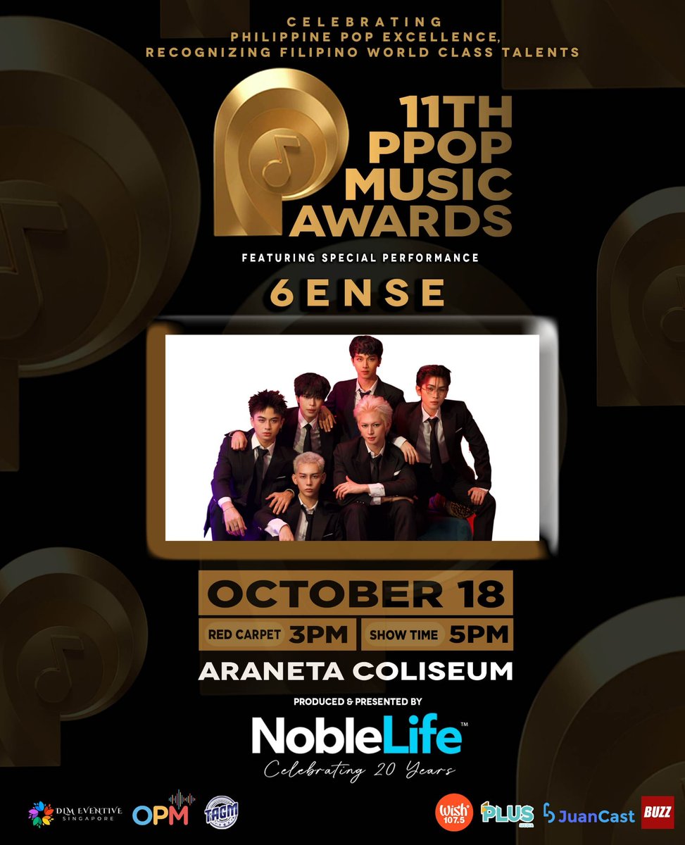 PpopMusicAwards's tweet photo. 𝙋𝙡𝙚𝙖𝙨𝙚 𝙡𝙖𝙣𝙜 "𝙋𝙞𝙡𝙞𝙞𝙣 𝙈𝙤 𝘼𝙠𝙤"... 🎶 𝙆𝙖𝙮𝙖, 𝙡𝙚𝙩'𝙨 𝙜𝙤! 📣

ESSENSE, you may now take the right choice dahil ma-POP-panood ninyo ang live performance ng 6ENSE sa Big Dome, Araneta Coliseum sa October 18. 

#6ENSEat11thPPMA
#11thPPOPMusicAwards https://t.co/blH0ZQgU4F