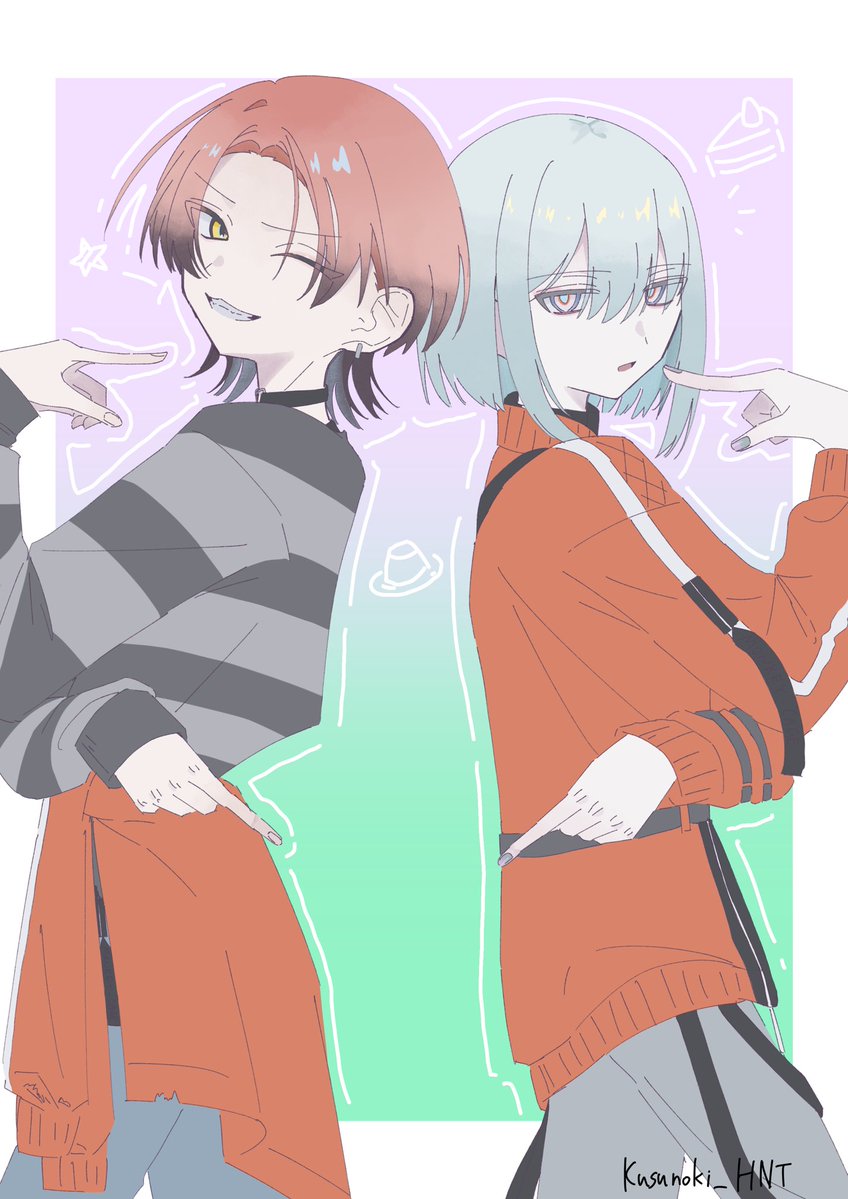 Kusunoki_HNT's tweet photo. 今月！！めっちゃ描いた方！！
しっかり二次創作始めた月だった https://t.co/ZHHOEp8GYe