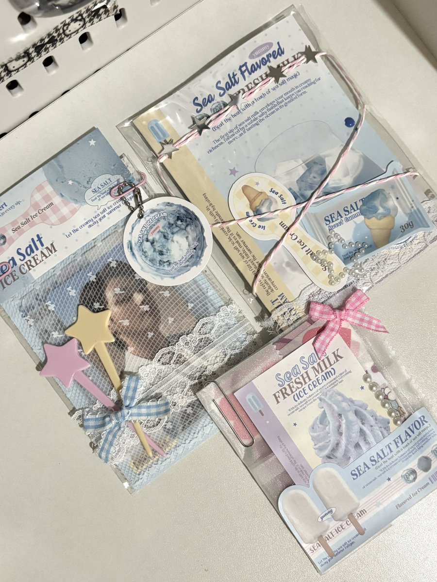 ysaesells's tweet photo. ⋆. 𐙚˚࿔🌊 pack with me: sea salt tete🍨𝜗𝜚˚⋆ https://t.co/hgo3x7DTJG