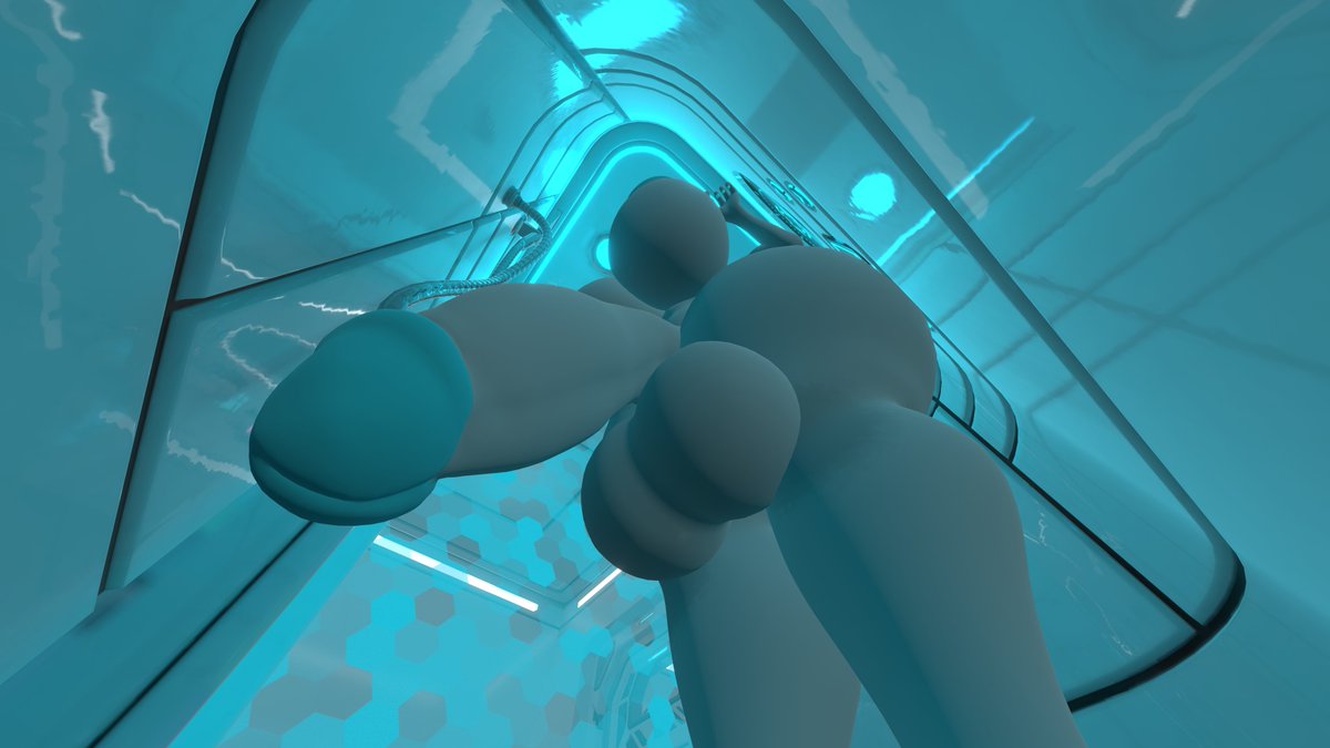 Splendorwv's tweet photo. Thicc ass alien in her ship, shower's a bit small though 👀 https://t.co/AvuFLg0CMI