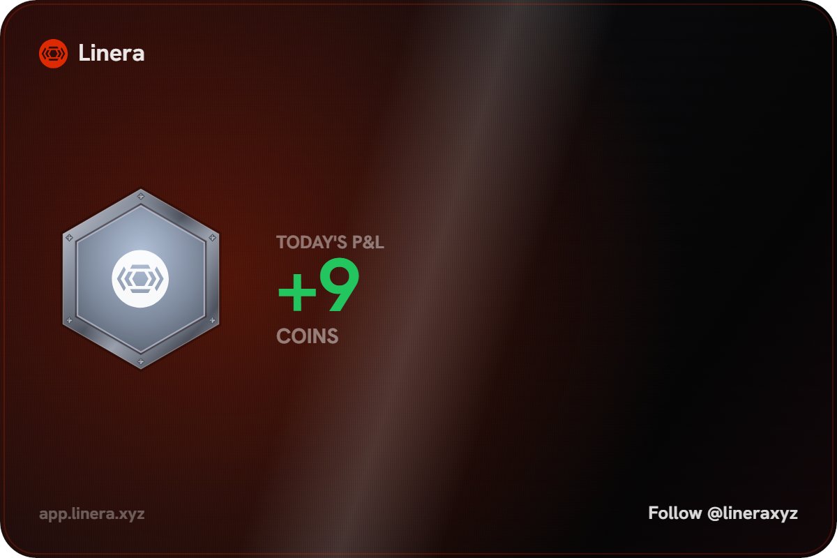 0xsilviaa's tweet photo. +9 coins today on Linera Markets.

Call the market. Win coins.
https://t.co/qC5lQFPpcj https://t.co/2oRRO6Vz83