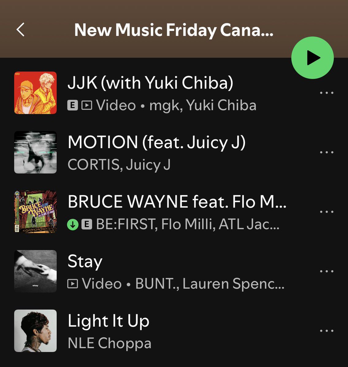 BestyMalaysia's tweet photo. なんと！本家🇺🇸とカナダ🇨🇦のNew Music Fridayにもリストインしてます！
#BF_BRUCEWAYNE  #Spotify_BEFIRST https://t.co/zXknOcuhtq