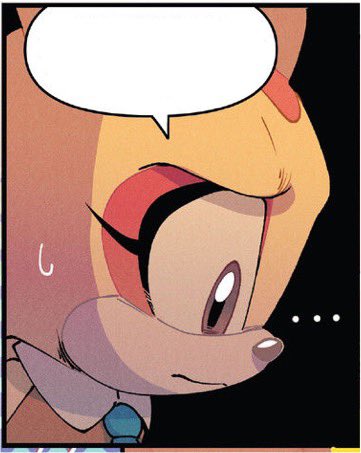 SweetLilRabbit6's tweet photo. @R4bb1tM0m *Cream just cries until she calms down enough.*

What I was trying to say was…
There was a meanie Eggman but redder and…he was talking about eating you and I for his “main course”…
He already said he ate Mr Mighty and Mr Ray…
He’s been eating my friends…and idk what to do… https://t.co/GL9VqLGW3i