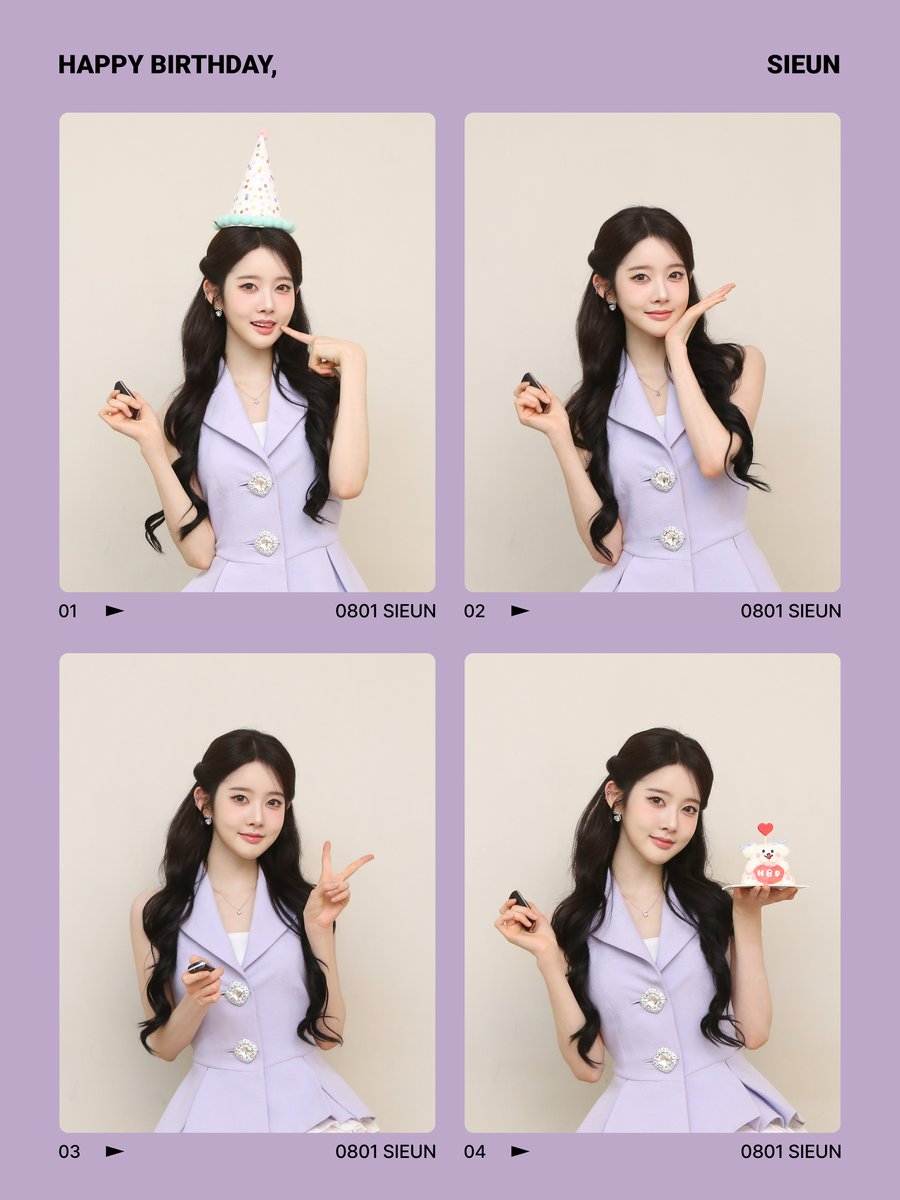 STAYC_official's tweet photo. Happy Birthday, Sieun!

시은의 생일을 축하합니다💜

#Happy_Sieun_Day
#STAYC #스테이씨
#Sieun #시은 https://t.co/0G4KW5IkbX