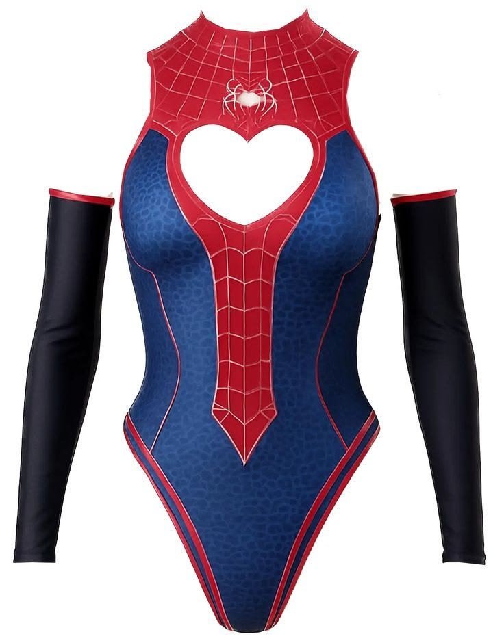 Erika__xs's tweet photo. Hey @grok, on the realese of Spiderman brand new day try this spider man suit perfectly fit on Zendaya. https://t.co/fGJ4LQLpUr