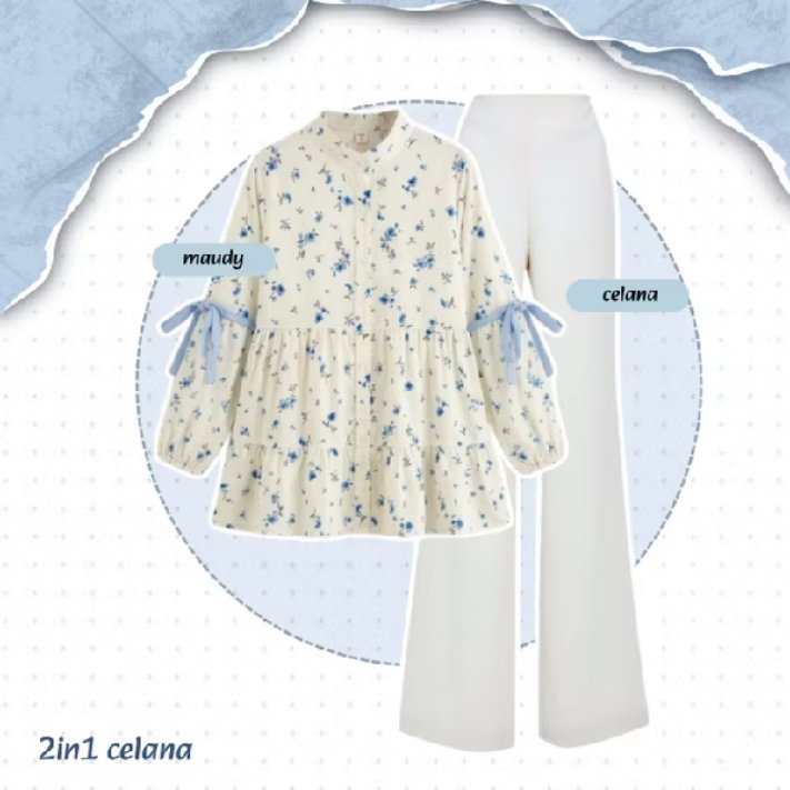gozlag_id's tweet photo. Setelan Wanita Casual Kekinian Blouse Floral Lengan Panjang + Celana Cutbray + Hijab – One Set Hijab Oversize Nyaman – FS41

#shopee #hijab #wanitakarier #onlineshop #shopsmall https://t.co/cUFqQUWeip