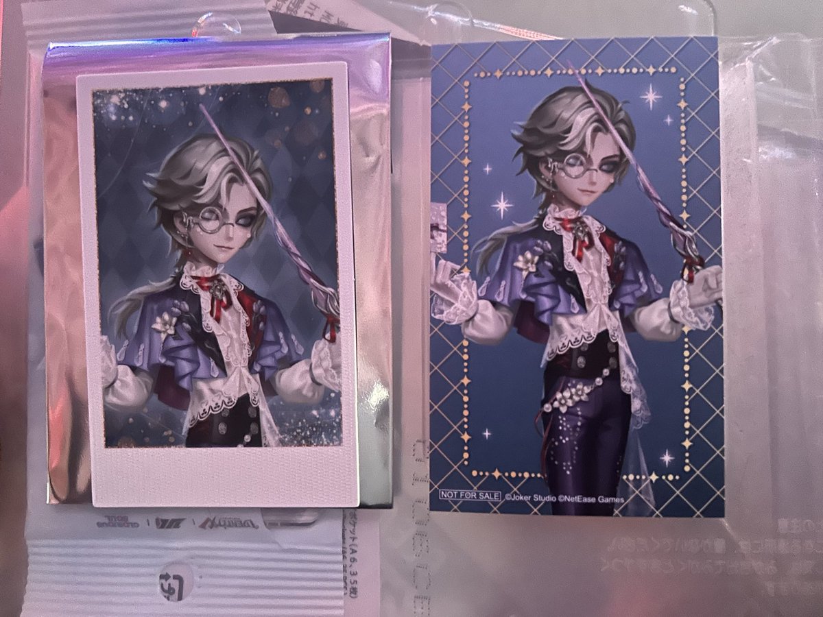 _93312639's tweet photo. 【交換】第五人格8周年オフラインイベント Ghost Wedding 8arty 夏季IJL

譲
写真家

求
ポラショット：闘牛士（SD＞等身）
物販特典カード：SD集合

本日会場手渡しまたは後日郵送にて。ピンポイントになりますが、検索より１点からでもお気軽にお声掛けください。 https://t.co/sVu8yIkSGH