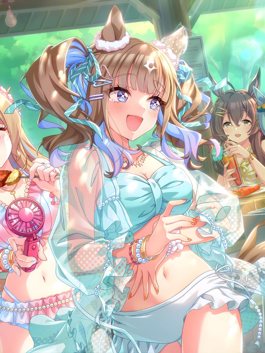 umasupport_bot's tweet photo. SSR［夏空チルタイム］
#アーモンドアイ
#ウマ娘 https://t.co/yLJhMXZXER
