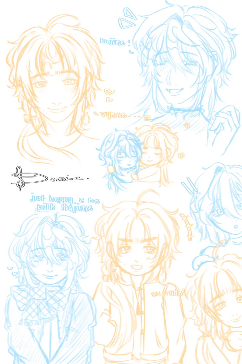 _sincerelyd4ni's tweet photo. say hi to hajime and dravynne guys these are my bebehs 🥺💗
I’ll share more about them soon… 

#oc https://t.co/JSVUp0mwIG