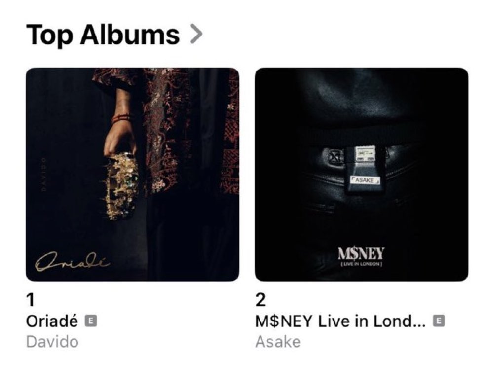 abazwhyllzz's tweet photo. Davido’s ORIADE album is now the no. 1 album in nigeria few hours after it was released 🐐❤️ https://t.co/fGDcn5O1fN