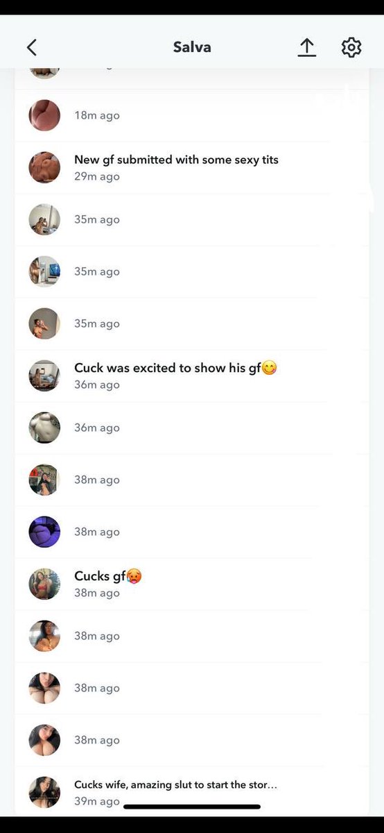 Salva7767's tweet photo. Have a verified private story on snap where you can show your gf/wife with no ss or saving allowed, dm or reply if interested
User- salva890 https://t.co/Td1eR4c1NK
