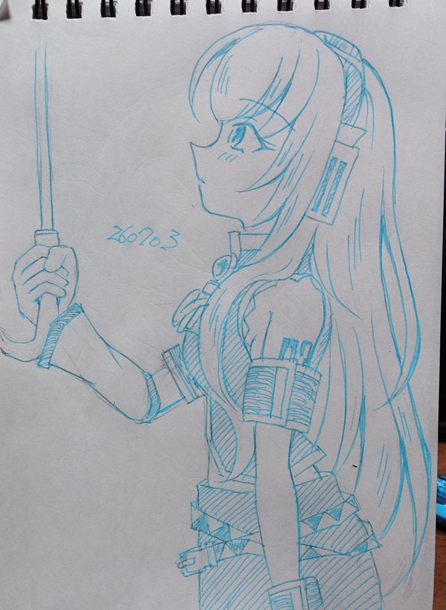 樂描きでもよければ、て、エグい数になるな。 #今月描いた絵を晒そう