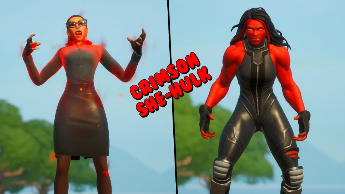 2Reznov's tweet photo. @Fortnite Can we have Red She-Hulk  plz https://t.co/cEAlYx62DZ