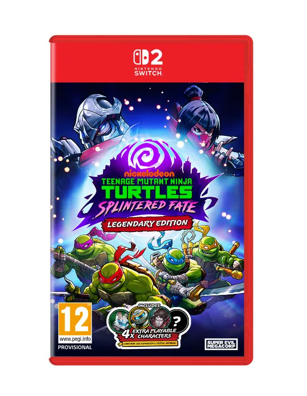 ImpactGame_es's tweet photo. Elige a tu tortuga favorita y lánzate a la aventura para salvar a #Splinter del malvado Clan del Pie... ¡Llega #TeenageMutantNinjaTurtles: Splintered Fate - Legendary Edition a #Switch2, e incluye todos los DLC y un nuevo personaje!
INFO Y RESERVAS: https://t.co/nulzbDTy3Y https://t.co/AUPyalHotK