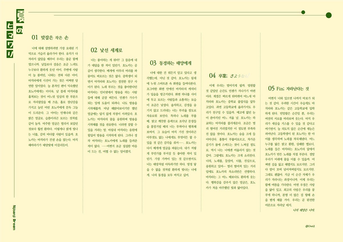 CheZcommission's tweet photo. 이미지처럼 서사의 하이라이트를 5분할로 나누어 빌딩하고, 정리해드리는 타입도 받고 있습니다. https://t.co/w1KrS7mR9P