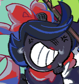 _tvtaztic's tweet photo. Nobody draws costume Mike Mike enough look how cute she is pleasee see her cuteness https://t.co/3SOzQtvv8X