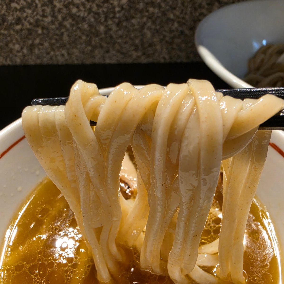 bibi_meshitero's tweet photo. 20260731
(290杯目)

愛知県春日井市のらぁ麺飛鶏。
つけそば。

#らぁ麺飛鶏　#つけそば https://t.co/xj2GtOP4v9