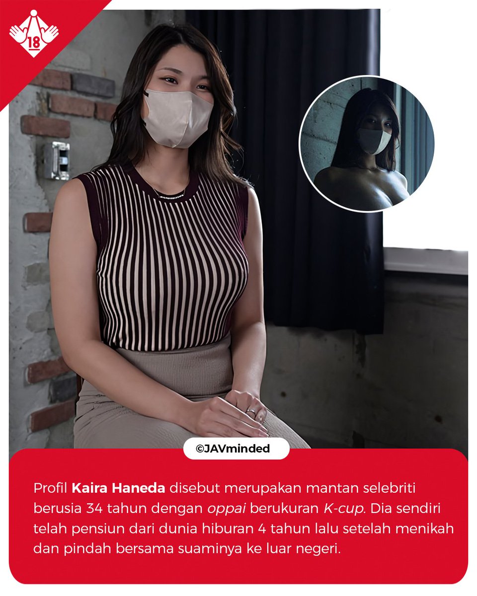 javminded's tweet photo. Mantan selebriti berusia 34 tahun dengan oppai K-cup bernama Kaira Haneda (羽田カイラ) diorbitkan sebagai aktris JAV oleh studio Madonna dengan perilisan film debutnya pada 25 Agustus 2026.

#JAVminded #KairaHaneda #羽田カイラ #AVDebut https://t.co/I2jXyTbabv