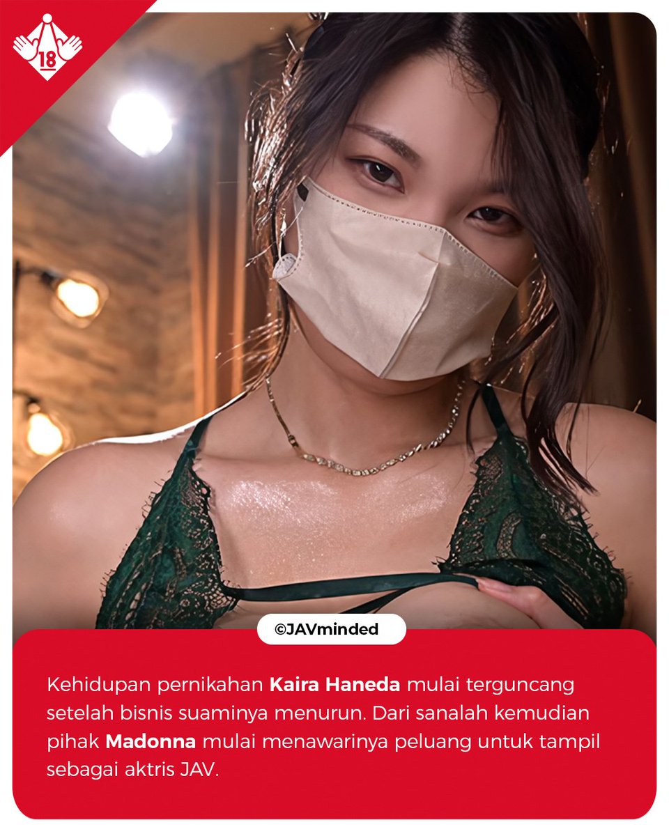 javminded's tweet photo. Mantan selebriti berusia 34 tahun dengan oppai K-cup bernama Kaira Haneda (羽田カイラ) diorbitkan sebagai aktris JAV oleh studio Madonna dengan perilisan film debutnya pada 25 Agustus 2026.

#JAVminded #KairaHaneda #羽田カイラ #AVDebut https://t.co/I2jXyTbabv