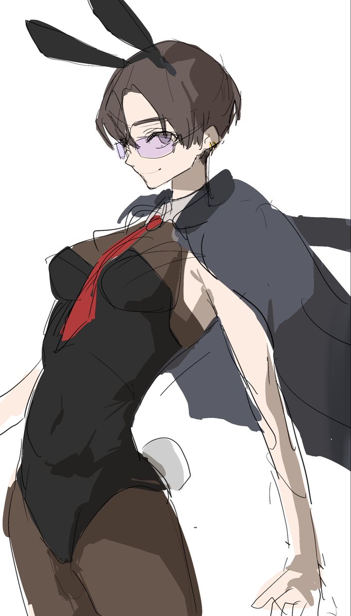 _v1_23's tweet photo. #50人イラフト
⚠️女体化、バニー
落書きとラフ https://t.co/CtKkvg2ZZ9