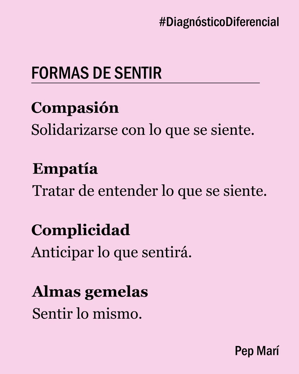 pepmari4's tweet photo. Formas de sentir
#DiagnósticoDiferencial https://t.co/ocMBzC5Yj9