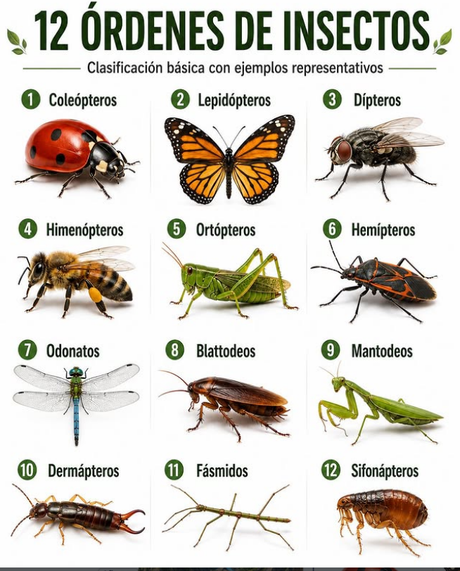 RafaSEF1's tweet photo. Vi 31-07-2026🟤212-153
#MuyBuenosDíasATodos 😊😊
#SabíasQue  #ℂ𝕌ℝ𝕀𝕆𝕊𝕀𝔻𝔸𝔻𝔼𝕊  #OtrasCosas
#Insectos #Clasificación #Básica
(📷 @𝕀𝕟𝕥𝕖𝕣𝕖𝕤𝔸𝕘𝕣𝕠 ) https://t.co/RfjA6oW3pp