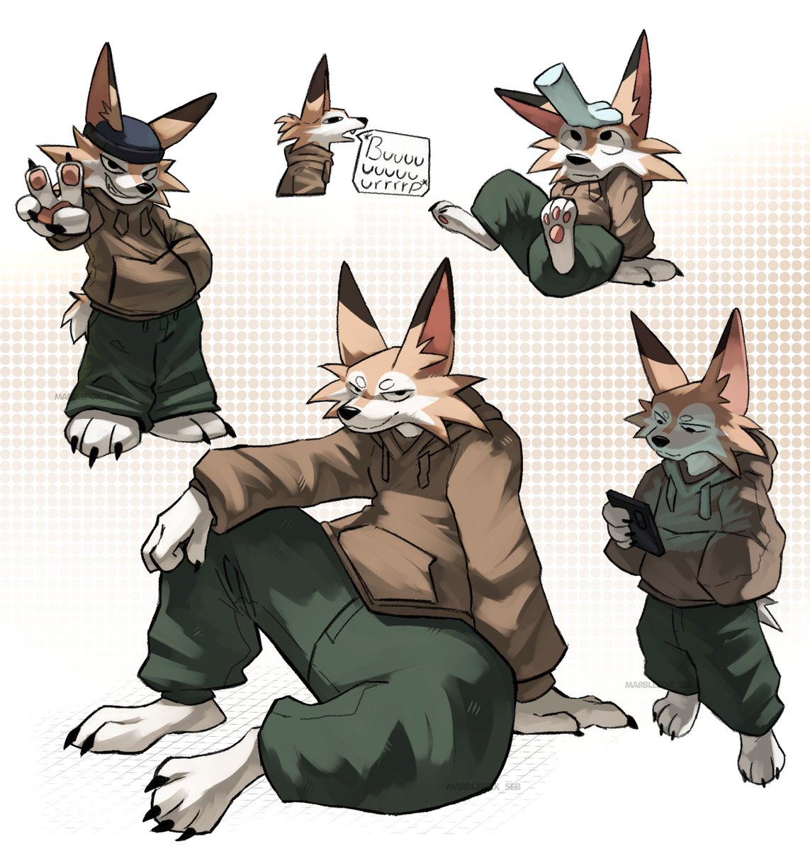MarbleFox_Seb's tweet photo. Art-Trade w/ @Ohsu_Fox 
#arttrade #furryart https://t.co/mDBcLXeZkD