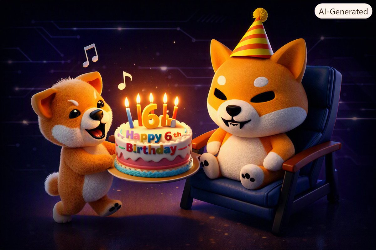 puppytokeneth's tweet photo. 🎉 Happy Birthday, $SHIB! 🎂🐕🔥

From your friends at $PUPPY, we wish the entire SHIB community another year of growth, strength, and success.

The best birthday gift we can keep giving is helping reduce the supply through continuous $SHIB burns. Every burn is another step toward a stronger ecosystem, and we're proud to support that mission.

Here's to more milestones, more burns, and an even brighter future together.

Happy Birthday, $SHIB! ❤️🔥
#SHIB #PUPPY #BurnSHIB @kaaldhairya @ShytoshiKusama @Shibtoken  @lucie