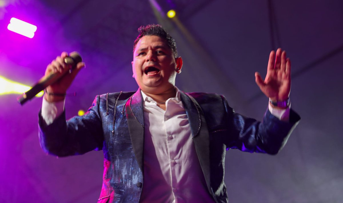 evelyn_parraA's tweet photo. 📸✨ Una noche que quedará para el recuerdo.

La energía, la música y la alegría de Aarón y su Grupo Ilusión hicieron de esta velada un momento inolvidable para miles de familias que disfrutaron de la #TortaFest2026. ¡Gracias por llenar de ritmo y emoción a #MiBellaVenus! 💙🎶 https://t.co/x5BI6H1aTN