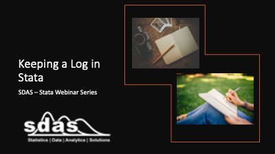 SDAS_ANZ's tweet photo. Learn how to create and use logs to have a record of your work in Stata. Join SDAS on 9 Sept at 3:00pm AEST for our free webinar Creating and Using Logs in Stata. Register today at https://t.co/NhVhH6ejIy. https://t.co/hG08f1s8kR