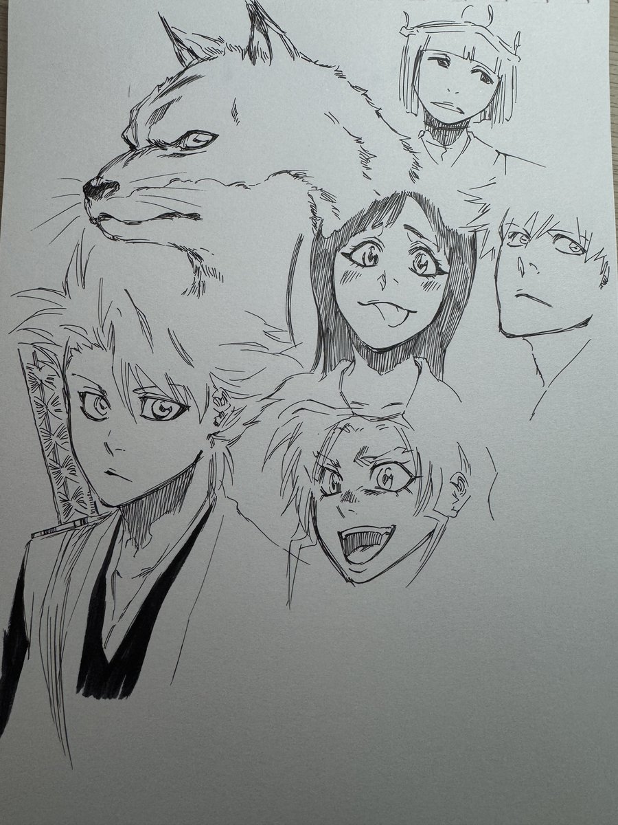Monster_Art_'s tweet photo. BLEACH fanart https://t.co/kfd9IWzY9I