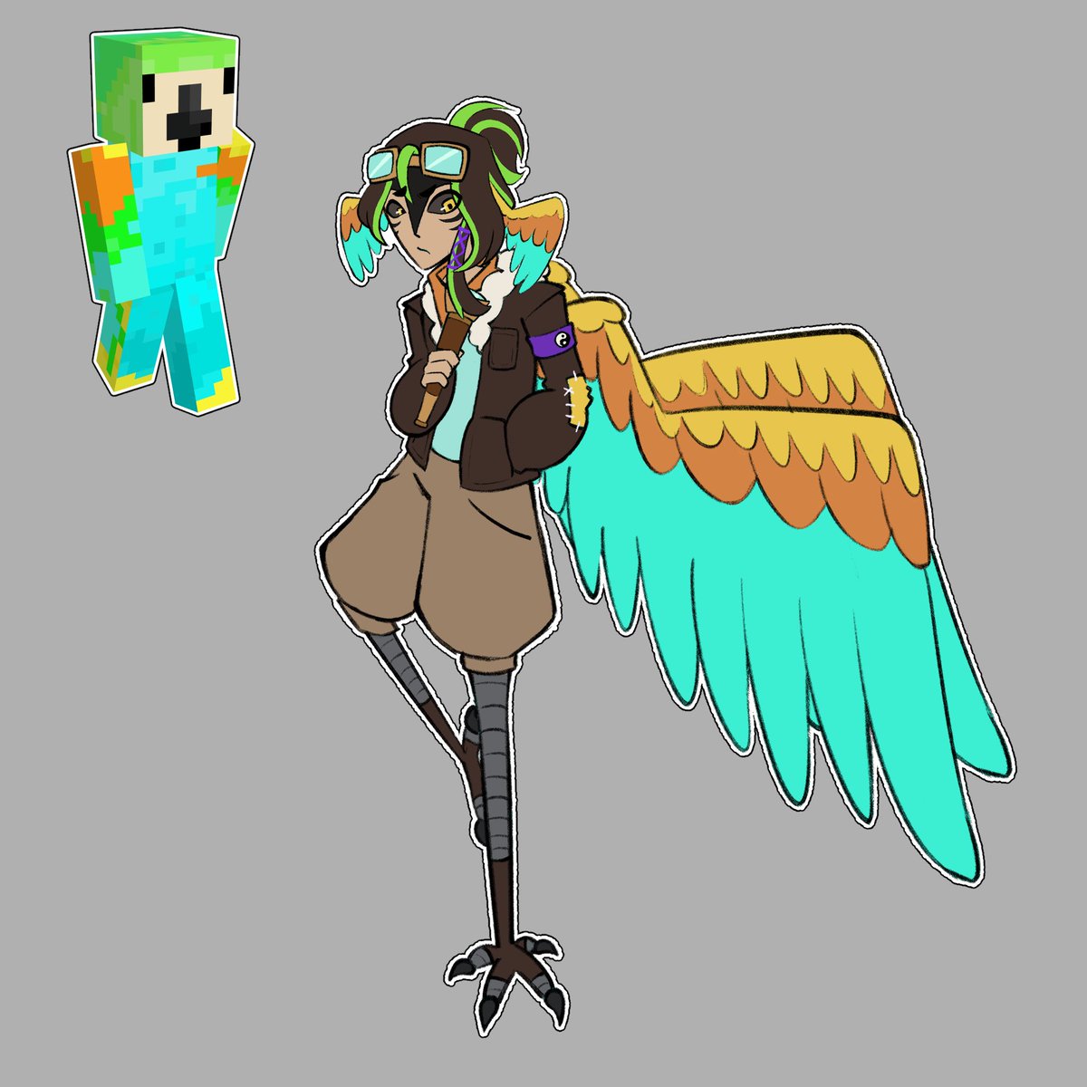 belowsstudio's tweet photo. Finished parrot design
#ParrotX2 #unstableuniverse #uufanart https://t.co/lbiQr3CNd4