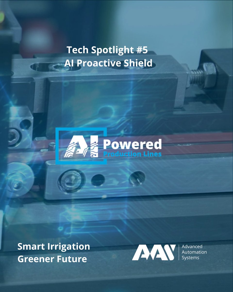 aasystemseu's tweet photo. Smart Irrigation Month
Tech Spotlight #5 | AI Proactive Shield
The smartest downtime is the one that never happens.
Missed an episode?
Explore them all: https://t.co/yWhv7rz8gB
Smart Irrigation Greener Future
#AAS #SmartIrrigationMonth #TechSpotlight #AI #PredictiveMaintenance https://t.co/HUU1wDBHla