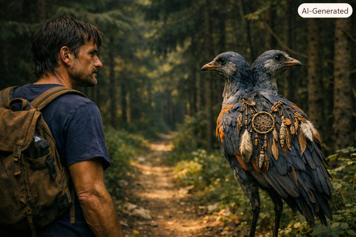 didier_dix9818's tweet photo. #jeucon2 #roman #interactif #jefép26
"L'observation"
Jef étudie le volatile. Il est très imposant. Ses plumes sont et sombres et bleutées à la fois. Il émet un son que Jef n'a jamais entendu, entre le sifflet avec un relent de tambourin. Déconcertant. https://t.co/SFpP0OOgBN