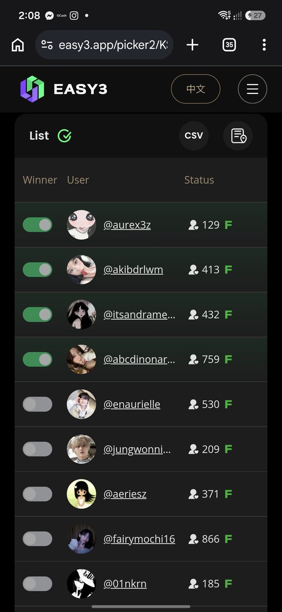 sayur1zz's tweet photo. Winners 🪄🍀
@aurex3z 
@akibdrlwm 
@itsandramerc
@abcdinonaraa

Congrats! I will send you dm 💌 https://t.co/Cfqzcsm8wz