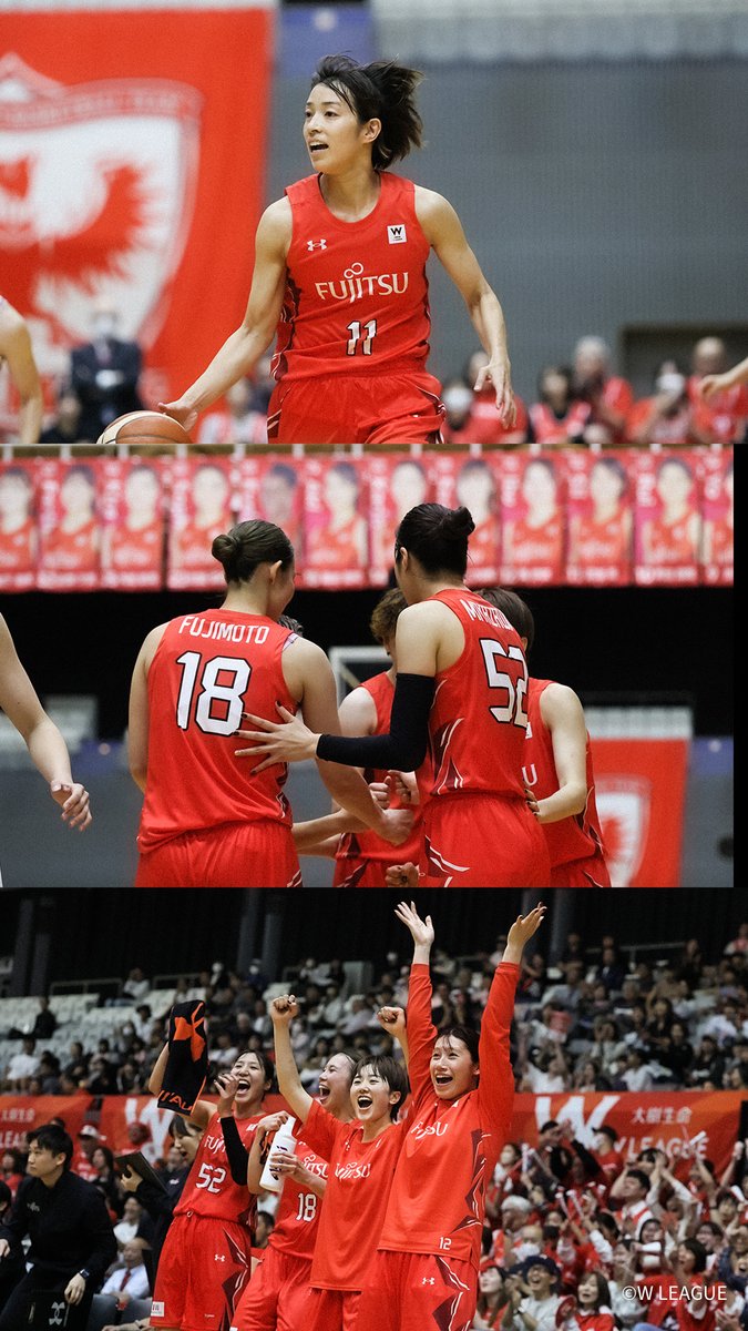 wjbl_official's tweet photo. 📊2025-26シーズンBEST視聴RANKING📊

🌊富士通 最多視聴ゲーム
『第1週GAME1 10月18日 富士通vsデンソー』

3シーズンぶりにWリーグへ現役復帰した #前澤澪 選手🔥
復帰後、レギュラーシーズン初得点となったのはどんなプレー？👀

回答お待ちしてます📝

📡バスケットLIVEで再配信中
https://t.co/0J0d30L7WM

@siiiiiii8 @Fujitsu_Basket
※写真は2025-26シーズン
#Wリーグ #大樹生命Wリーグ