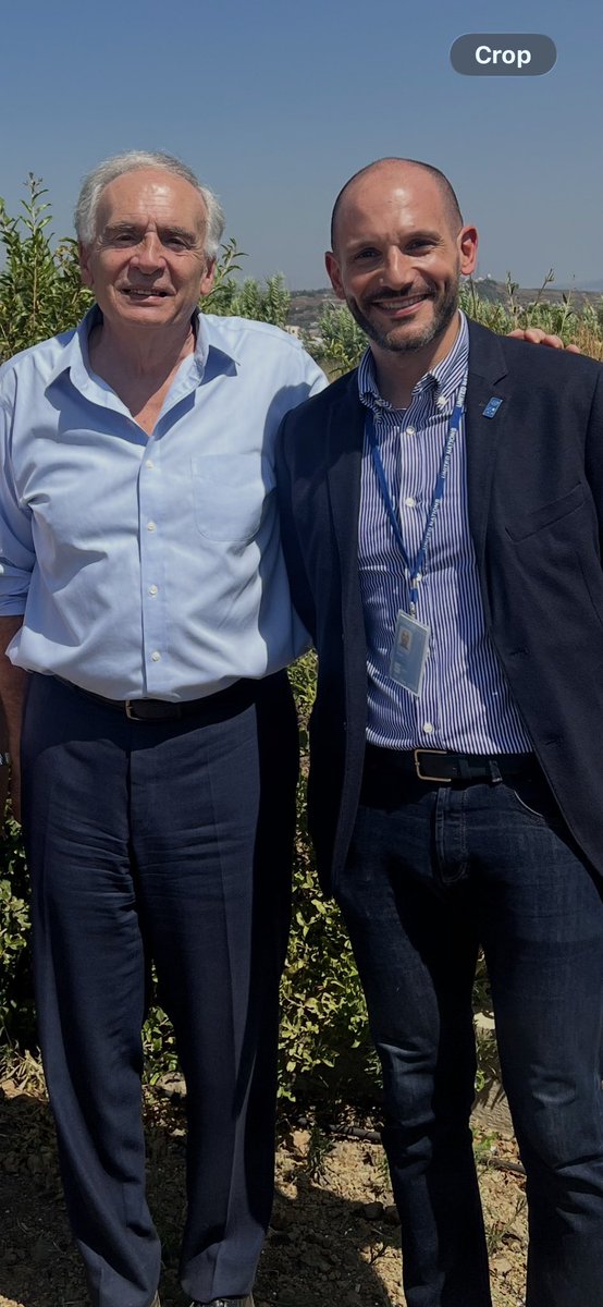 AlainChatry's tweet photo. Meeting with UN SCL, Mr. Jean Arnault, in Akkar alongside local authorities to discuss their priorities, challenges, and development needs. We also visited UNDP-supported initiatives, including the rehabilitation of critical basic services and a thriving MSME led by young farmers https://t.co/QQYAkpsaX7