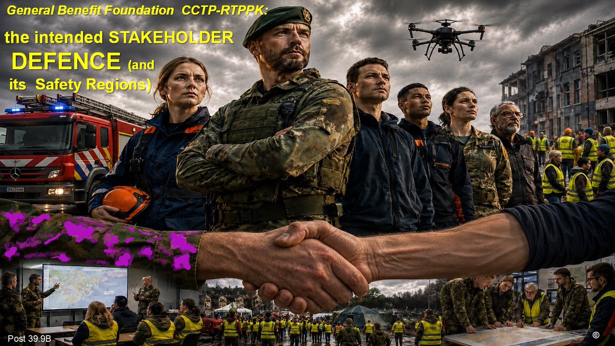 CastingInt's tweet photo. Post 39.9B GeneralBenefitFoundatiomCCTP-RTPPK
BENEFITS4STAKEHOLDER
DEFENCE+SafetyRegions

TheFoundationStrengthensThem ThroughCivilReservists
ImprovedPreparedness
StrongerSocietalResilience
FasterCrisisResponse
ExpandedReservistRecruitment&amp;
EfficientCiv-MilCooperation
@ LowCost https://t.co/VXWj5gueqd